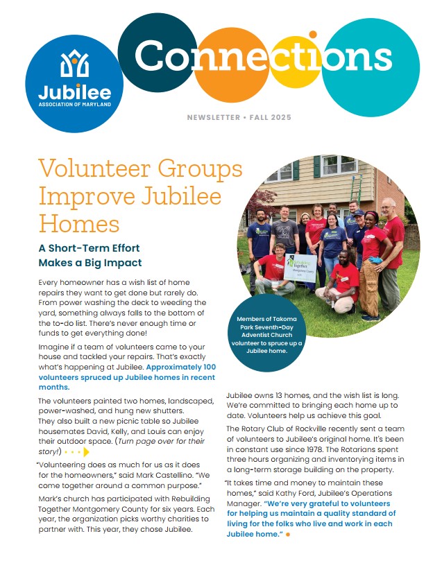 Image of Fall 2025 print Connections newsletter