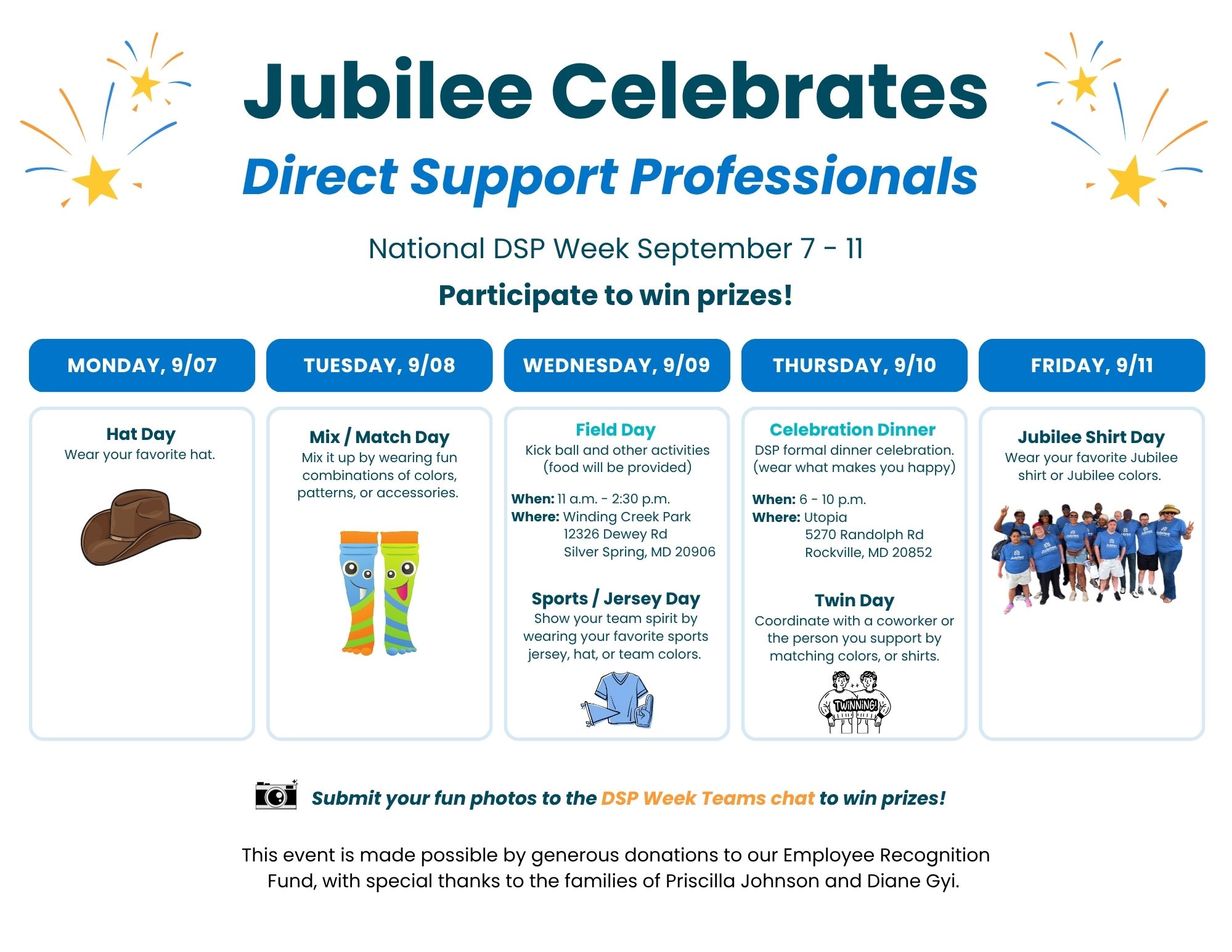 DSP week celebration graphic